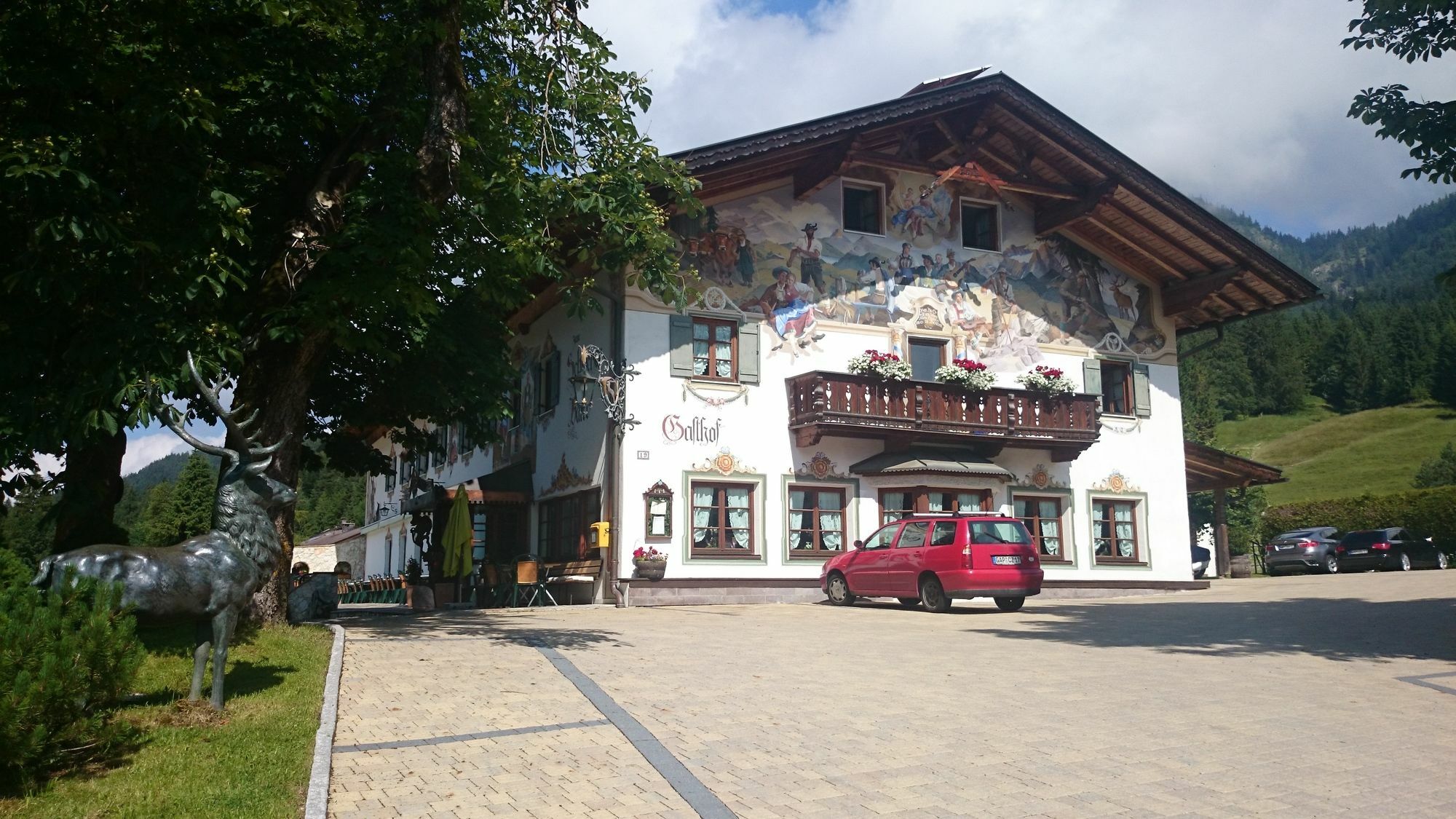 Motel Zum Schweizerbartl à Garmisch-Partenkirchen Extérieur photo